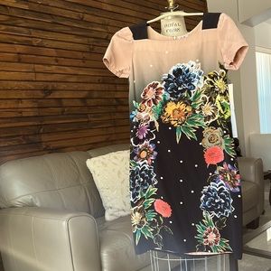 New silk dress. By Yolanda Baraachi